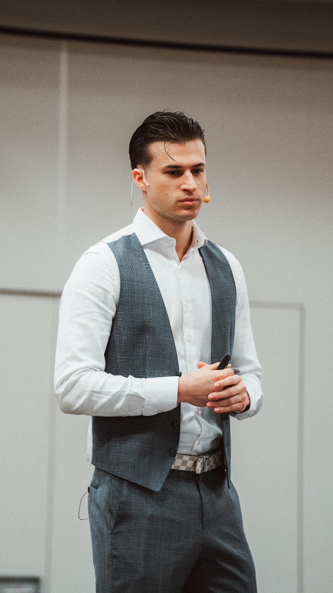 Ivan Romano sul palco